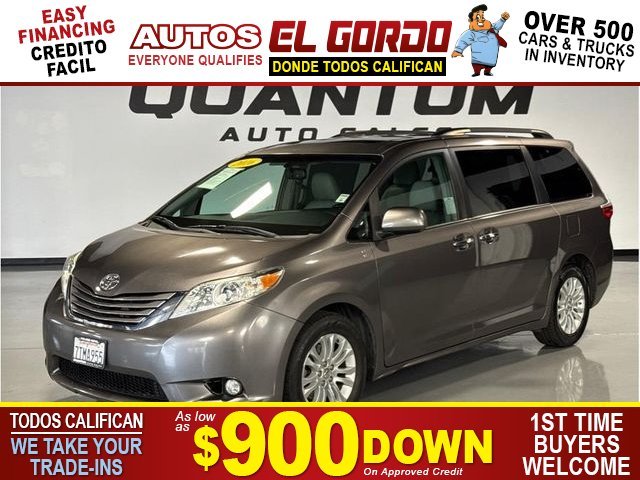 2016 TOYOTA SIENNA for sale in SANTA ANA