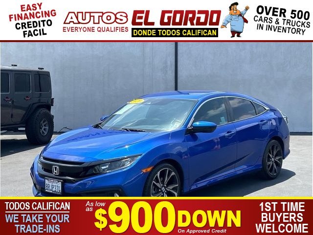 2020 HONDA CIVIC for sale in SANTA ANA