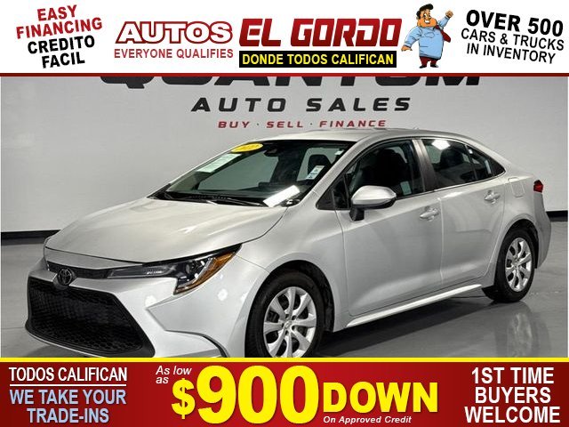 2022 TOYOTA COROLLA for sale in SANTA ANA