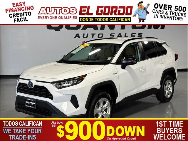 2021 TOYOTA RAV4 HYBRID for sale in SANTA ANA