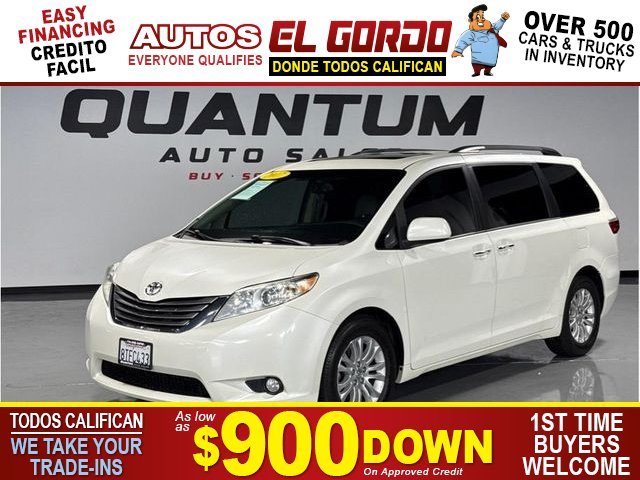 2017 TOYOTA SIENNA for sale in SANTA ANA