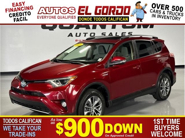 2018 TOYOTA RAV4 HYBRID for sale in SANTA ANA