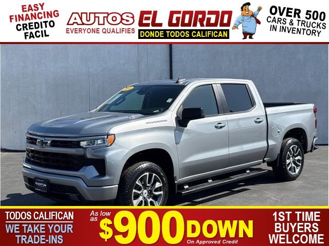 2024 CHEVROLET SILVERADO 1500 CREW CAB for sale in SANTA ANA