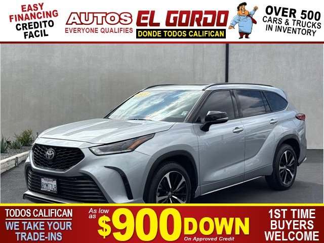 2021 TOYOTA HIGHLANDER for sale in SANTA ANA