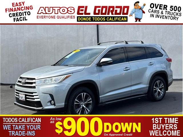 2018 TOYOTA HIGHLANDER for sale in SANTA ANA