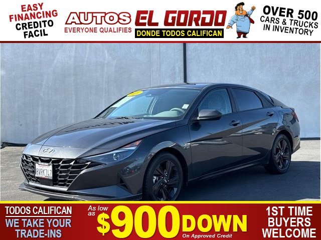 2021 HYUNDAI ELANTRA for sale in SANTA ANA