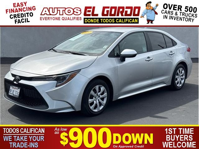 2022 TOYOTA COROLLA for sale in SANTA ANA