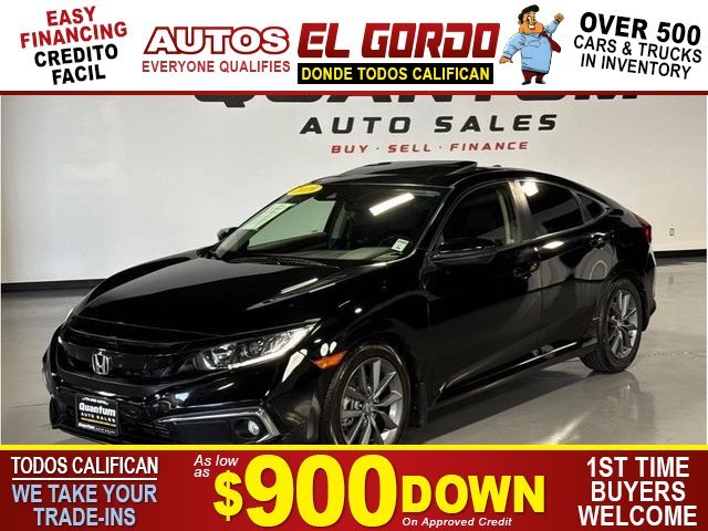 2019 HONDA CIVIC for sale in SANTA ANA