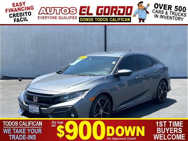 2021 HONDA CIVIC for sale in SANTA ANA