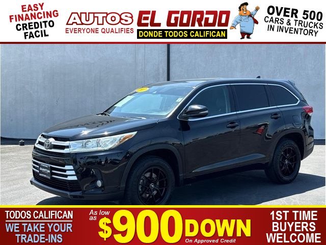 2017 TOYOTA HIGHLANDER for sale in SANTA ANA