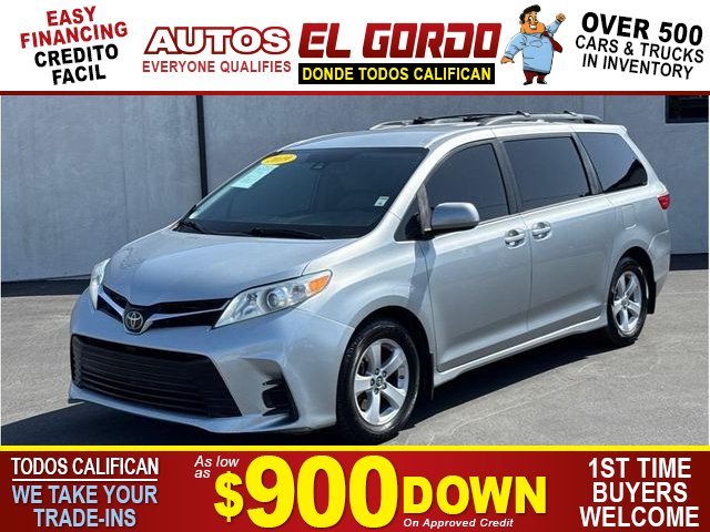 2019 TOYOTA SIENNA for sale in SANTA ANA