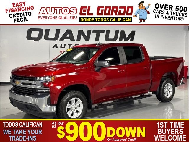 2021 CHEVROLET SILVERADO 1500 CREW CAB for sale in SANTA ANA