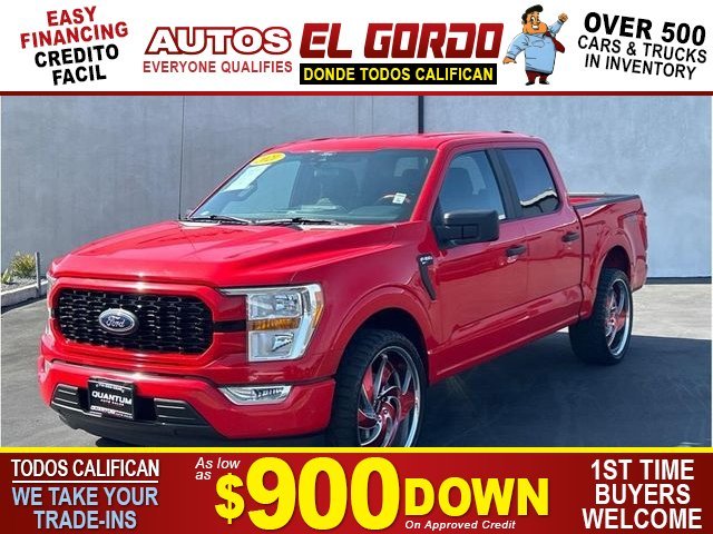 2021 FORD F150 SUPERCREW CAB for sale in SANTA ANA