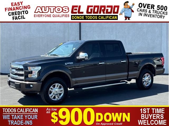 2015 FORD F150 SUPERCREW CAB for sale in SANTA ANA