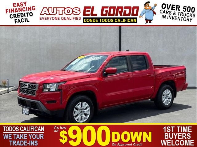 2022 NISSAN FRONTIER CREW CAB for sale in SANTA ANA