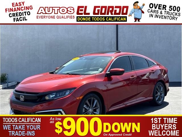 2019 HONDA CIVIC for sale in SANTA ANA