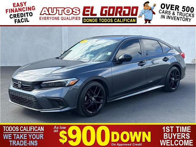 2022 HONDA CIVIC for sale in SANTA ANA