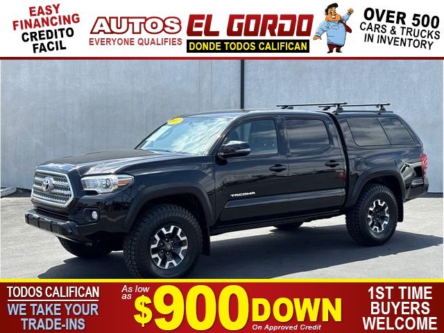 2017 TOYOTA TACOMA DOUBLE CAB for sale in SANTA ANA