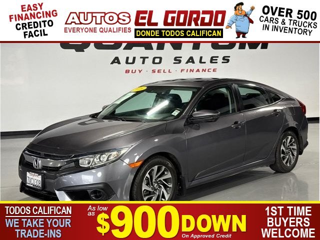 2016 HONDA CIVIC for sale in SANTA ANA