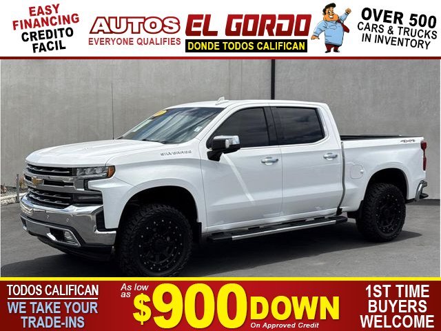 2021 CHEVROLET SILVERADO 1500 CREW CAB for sale in SANTA ANA