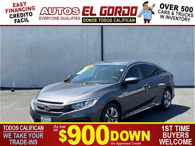 2016 HONDA CIVIC for sale in SANTA ANA