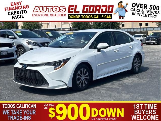 2022 TOYOTA COROLLA HYBRID for sale in SANTA ANA
