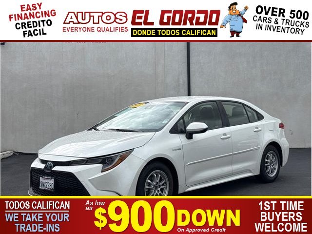 2021 TOYOTA COROLLA HYBRID for sale in SANTA ANA