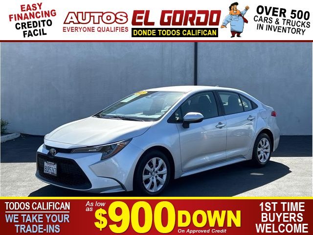2021 TOYOTA COROLLA for sale in SANTA ANA