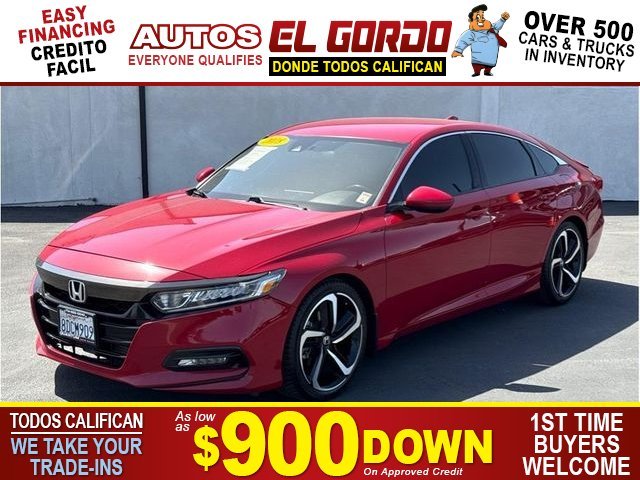 2018 HONDA ACCORD for sale in SANTA ANA