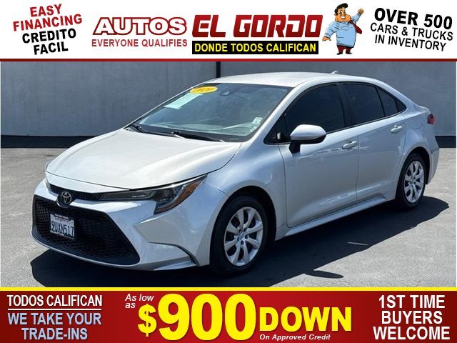 2020 TOYOTA COROLLA for sale in SANTA ANA