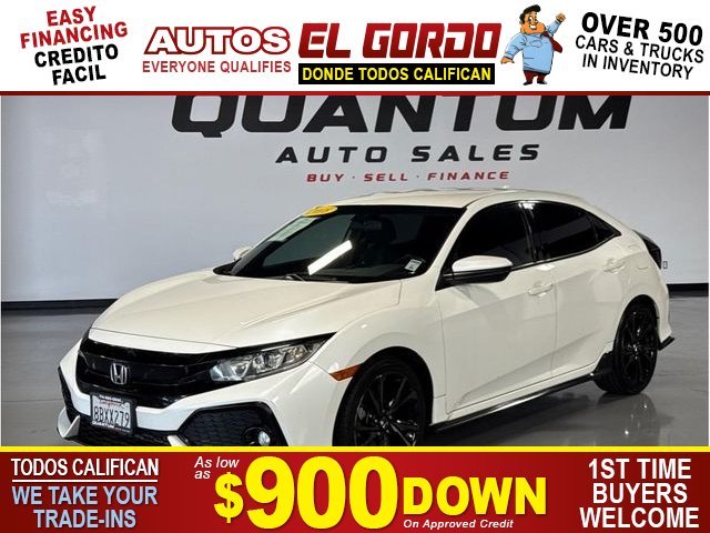 2018 HONDA CIVIC for sale in SANTA ANA