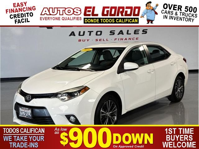 2016 TOYOTA COROLLA for sale in SANTA ANA