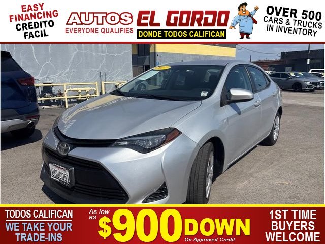 2017 TOYOTA COROLLA for sale in SANTA ANA