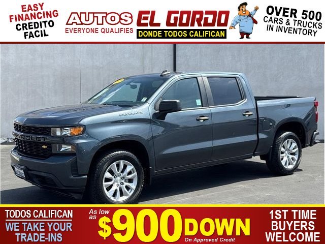 2019 CHEVROLET SILVERADO 1500 CREW CAB for sale in SANTA ANA