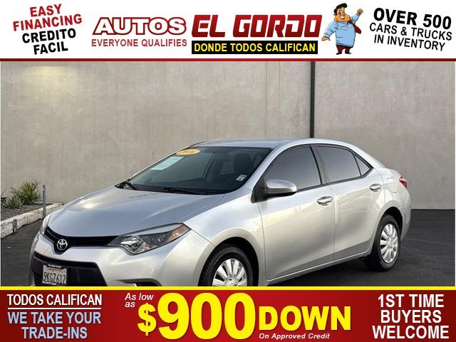 2016 TOYOTA COROLLA for sale in SANTA ANA