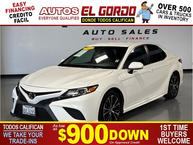 2018 TOYOTA CAMRY for sale in SANTA ANA