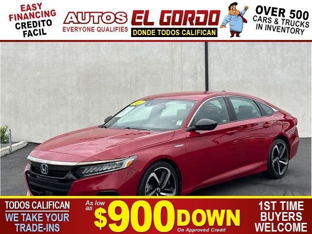2022 HONDA ACCORD HYBRID for sale in SANTA ANA