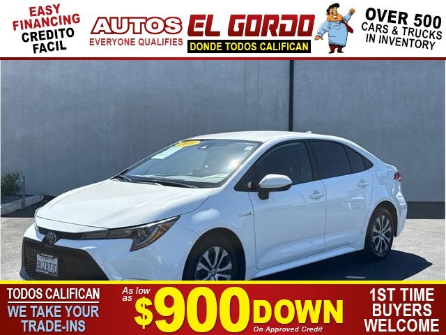 2021 TOYOTA COROLLA HYBRID for sale in SANTA ANA