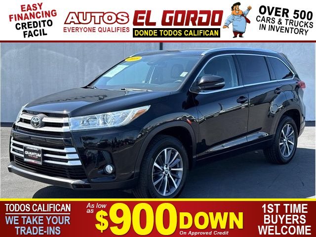 2018 TOYOTA HIGHLANDER for sale in SANTA ANA