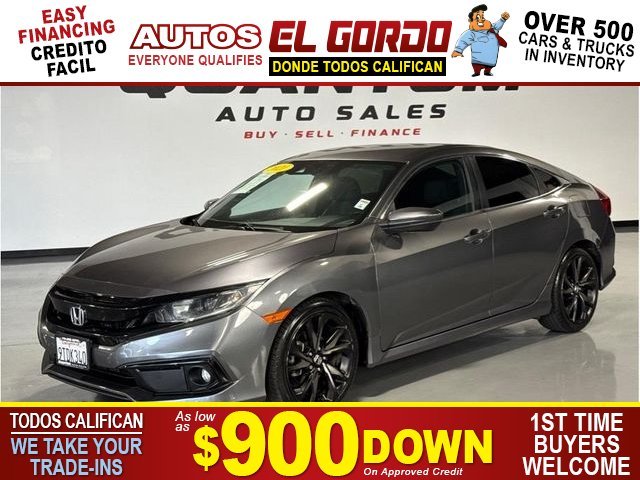 2021 HONDA CIVIC for sale in SANTA ANA