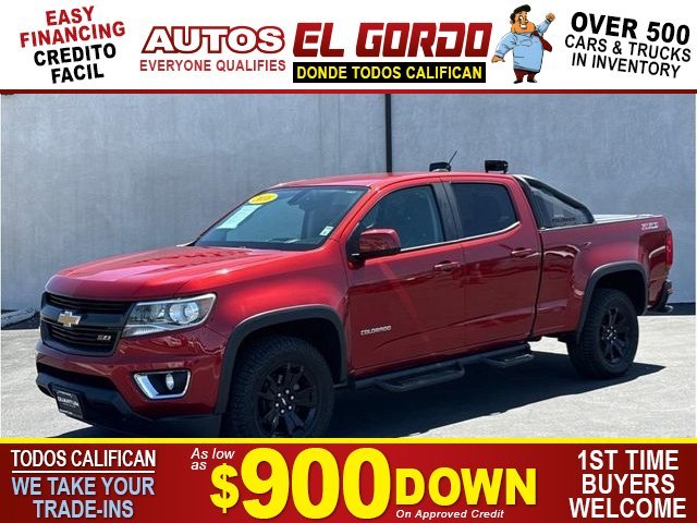 2016 CHEVROLET COLORADO CREW CAB for sale in SANTA ANA