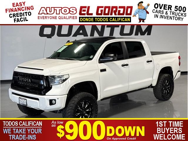 2017 TOYOTA TUNDRA CREWMAX for sale in SANTA ANA