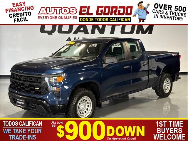 2022 CHEVROLET SILVERADO 1500 DOUBLE CAB for sale in SANTA ANA