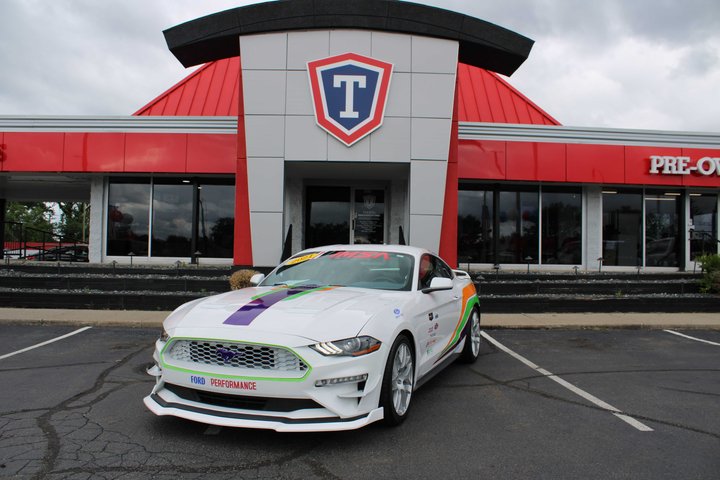 2021 FORD MUSTANG for sale in TAYLOR