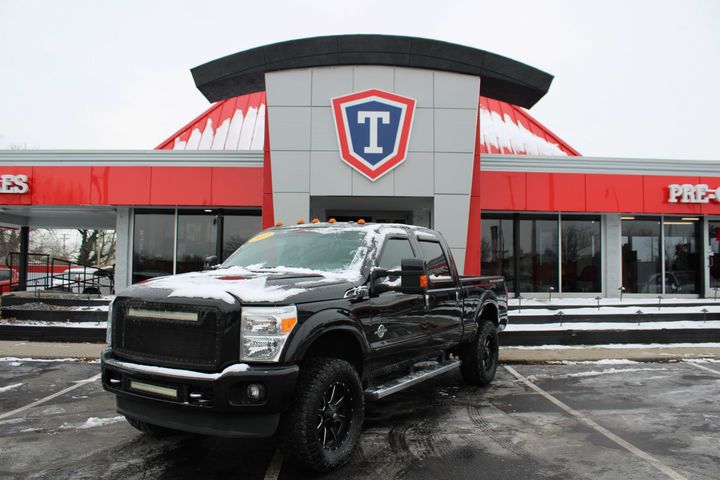 BLACK, 2013 FORD F350 SUPER DUTY CREW CAB Image 