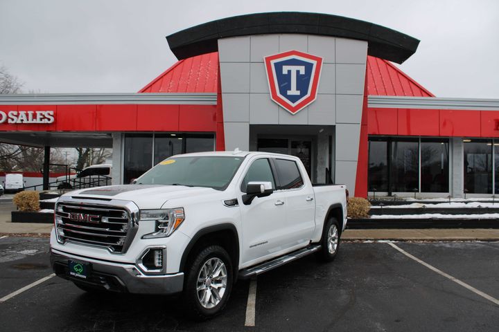 WHITE, 2019 GMC SIERRA 1500 CREW CAB Image 
