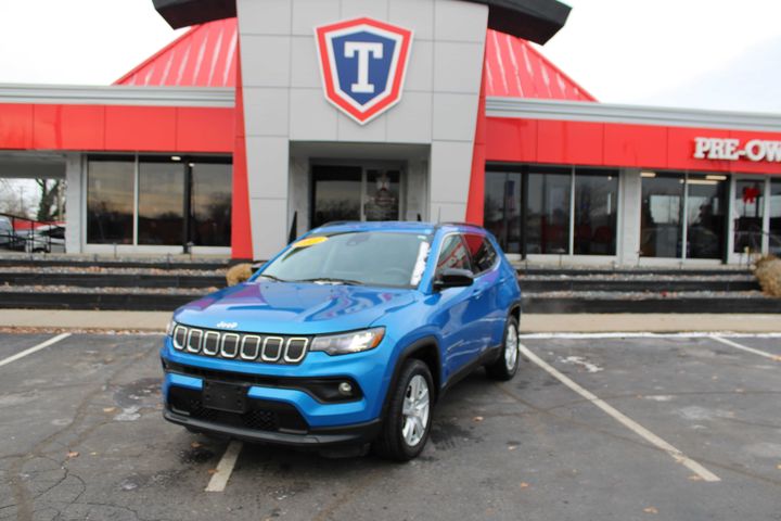 BLUE, 2022 JEEP COMPASS Image 