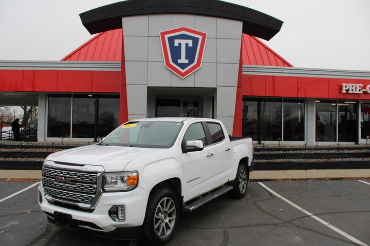 WHITE, 2021 GMC CANYON CREW CAB Image 