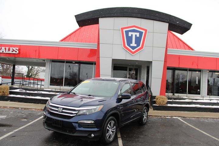 BLUE, 2017 HONDA PILOT Image 