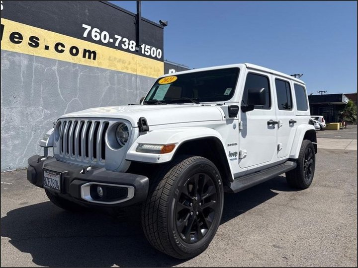 2021 JEEP WRANGLER UNLIMITED 4XE for sale in ESCONDIDO